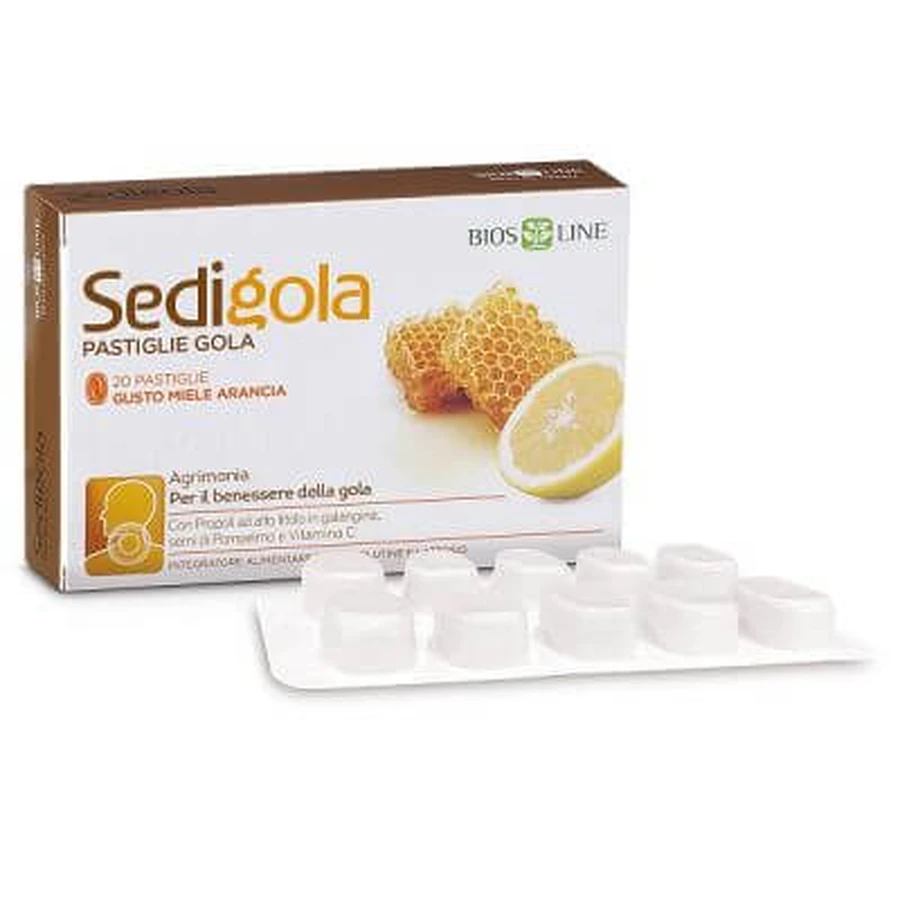 Apix sedigola miel naranja 20 comprimidos