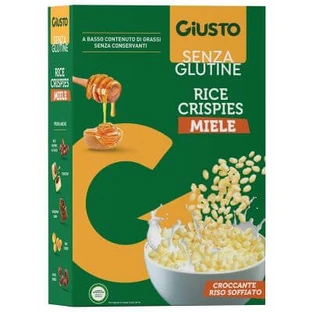 Giusto riz croustillant sans gluten miel 200 g