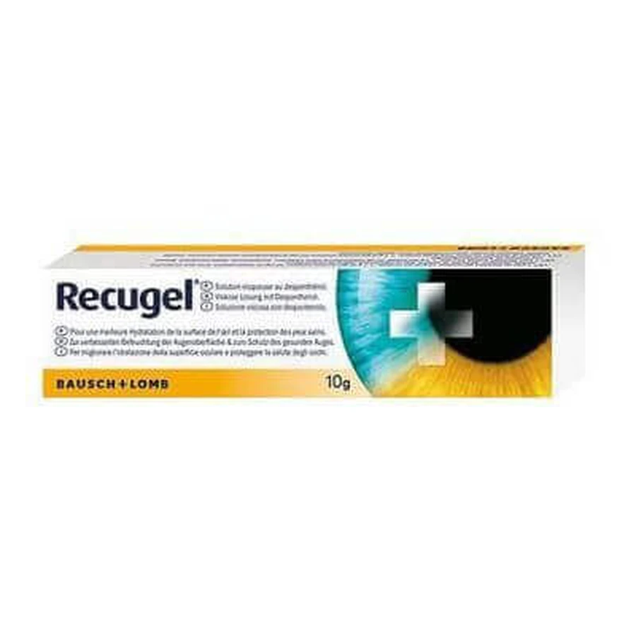 Recugel dexapanthenol eye gel tube 10 g