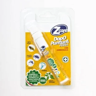 Z care after puncture with ammonia 14 ml