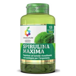 Colors of Life Spirulina maxima 120 comprimidos
