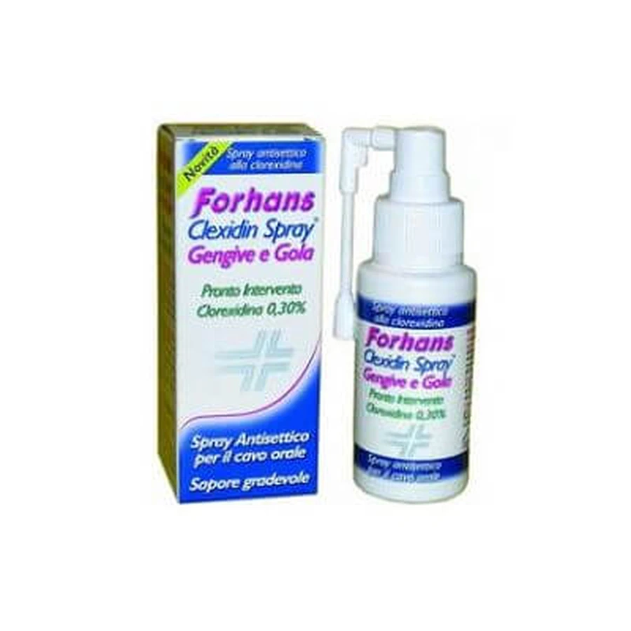 Chlorhexidin Mundspray forhans clexidin 50ml