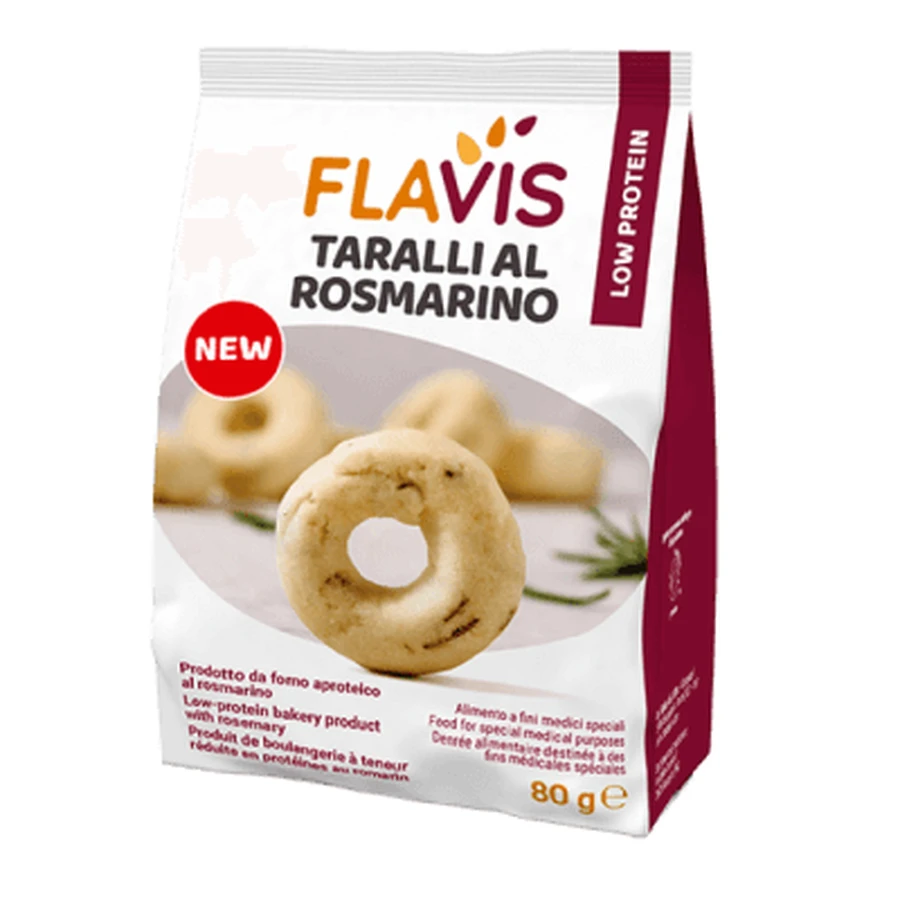 Flavis Rosmarin Taralli 80 g