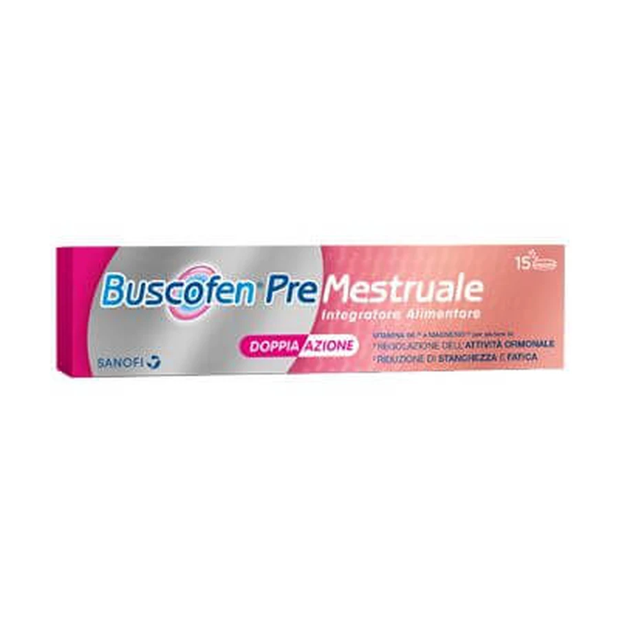 Buscofen premenstrual 15 effervescent tablets