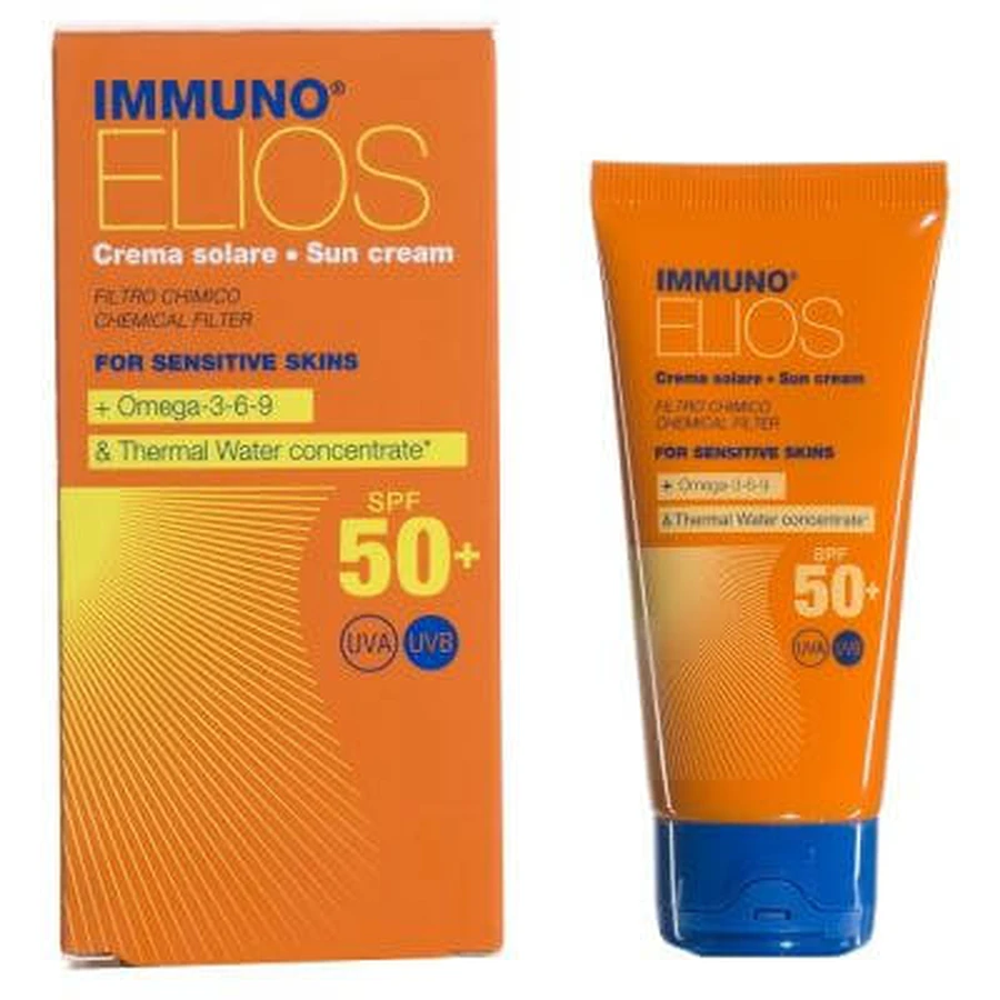 Immuno elios zonnebrandcrème spf 50+ gevoelige huid