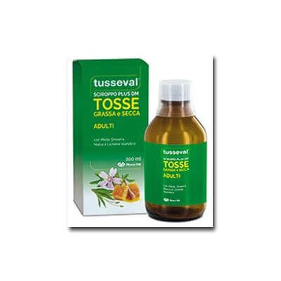 Tusseval sirop contre la toux pour adultes 200 ml