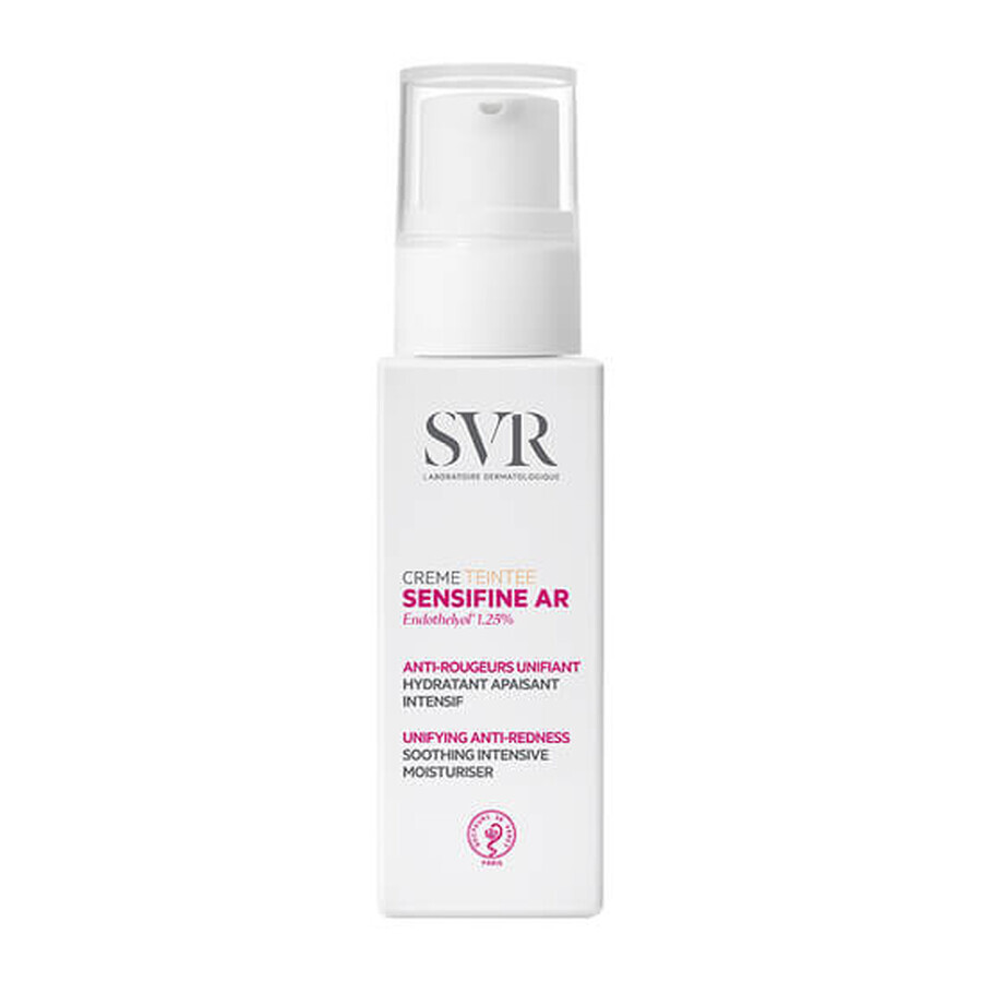 Crema con color para pieles con tendencia a rojeces y cuperosis Sensifine AR, 40 ml, Svr