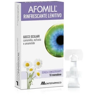 Afomill rafraîchissant sans conservateur 10 flacons de 0,5 ml