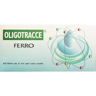 Oligotrace ijzer 20 flesjes 2 ml