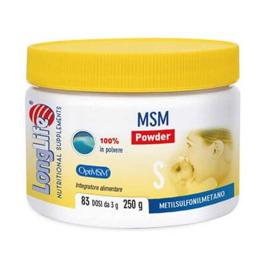Longlife msm poeder 250 g