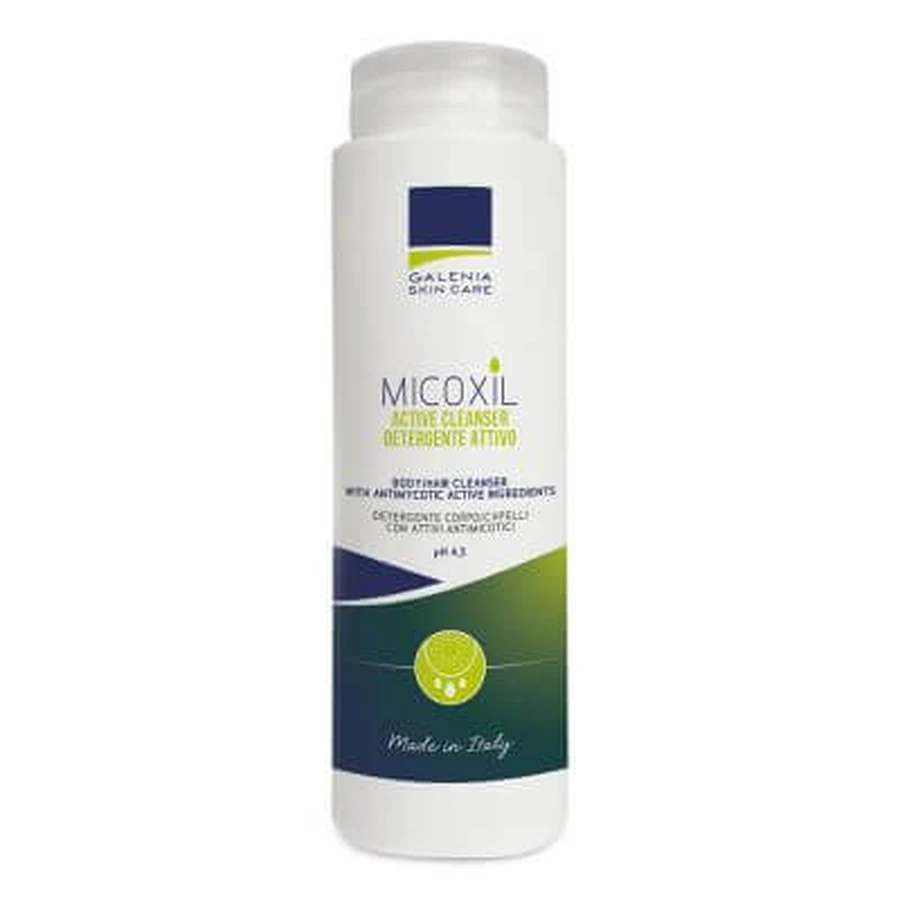 Micoxil aktive Reinigungsmittel Körper und Haar ph 4,5 250 ml