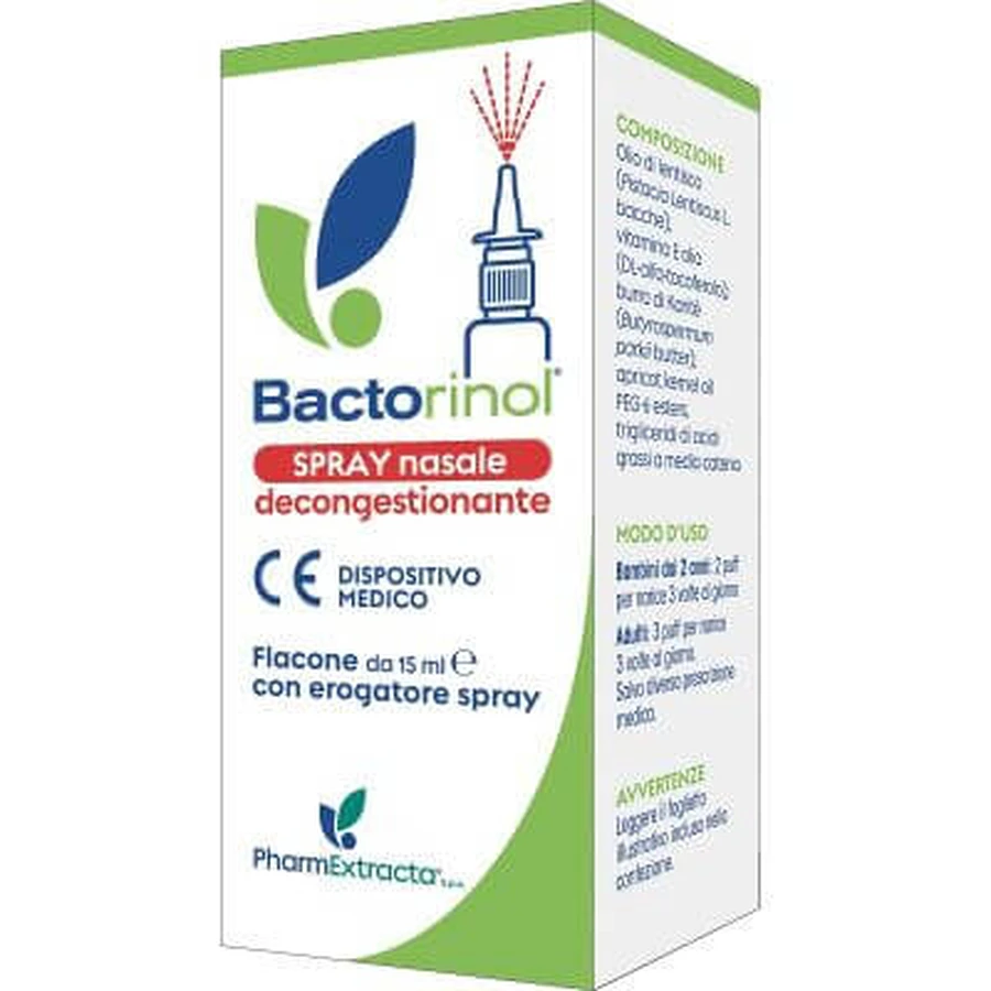 Bactorinol spray nasal 15 ml