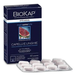 Biokap anticaída mijo hombre forte con tricofoltil 60 comprimidos