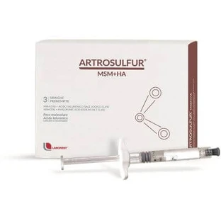 Artrosulfur msm+ha 3 pre-filled syringes