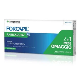Forcapil gegen Haarausfall 90cpr 2 + 1 Monat gratis