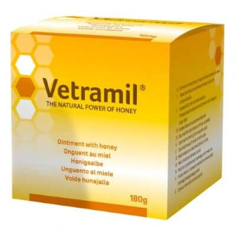 Vetramil ointment jar 180 g