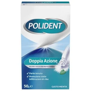 Polident peppermint powder 50 g