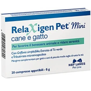 Relaxigen huisdier mini blisterverpakking 20 tabletten