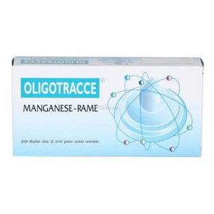 Oligotrace manganese copper 20 vials 2 ml