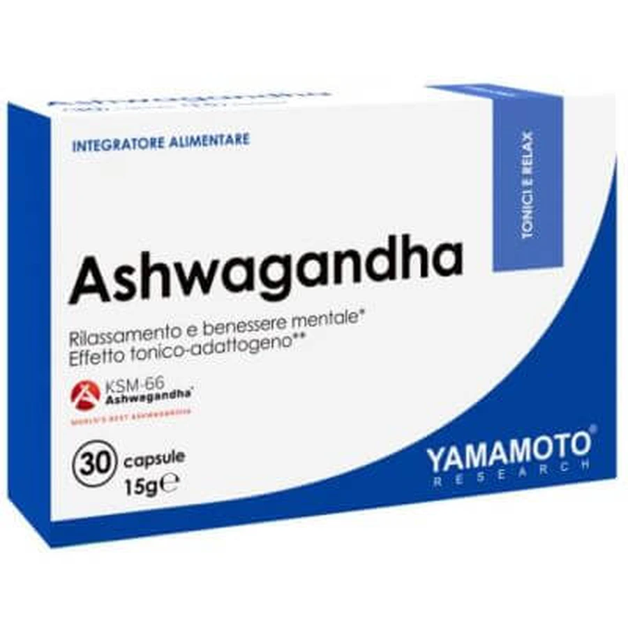 Yamamoto Research ashwagandha 30 capsules