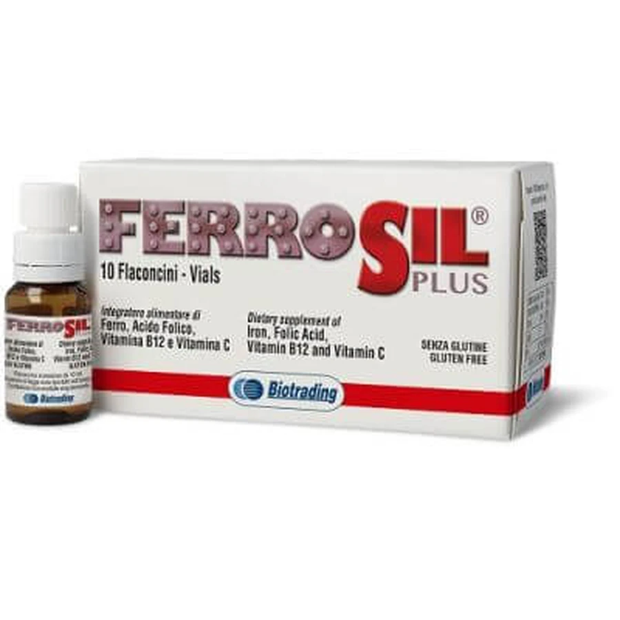 Ferrosil plus 10 flesjes