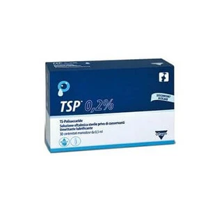Tsp 0.2% ophthalmic moistening lubricant solution 30 single-dose vials 0.5 ml