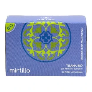 Organic blueberry herbal tea 20 filters
