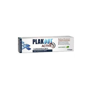 Emoform plakout actieve tandpasta 0,20%.