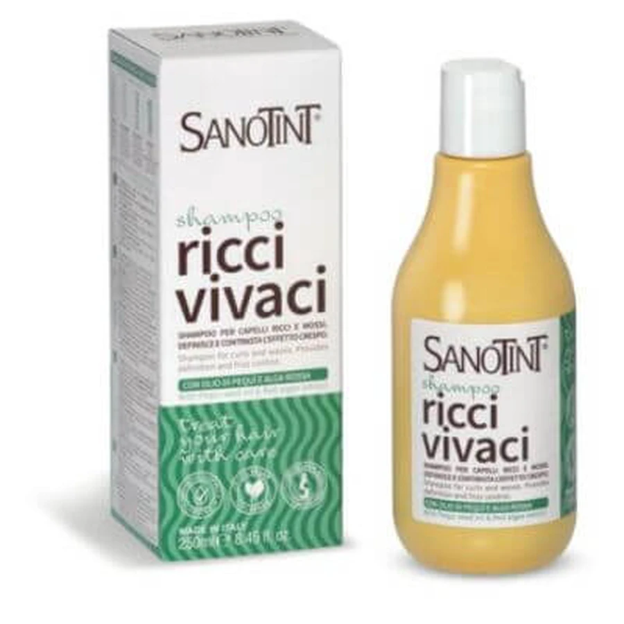 Sanotint șampon creț viu 250 ml