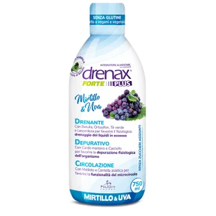 Drenax forte plus original with cranberries and grapes 750 ml