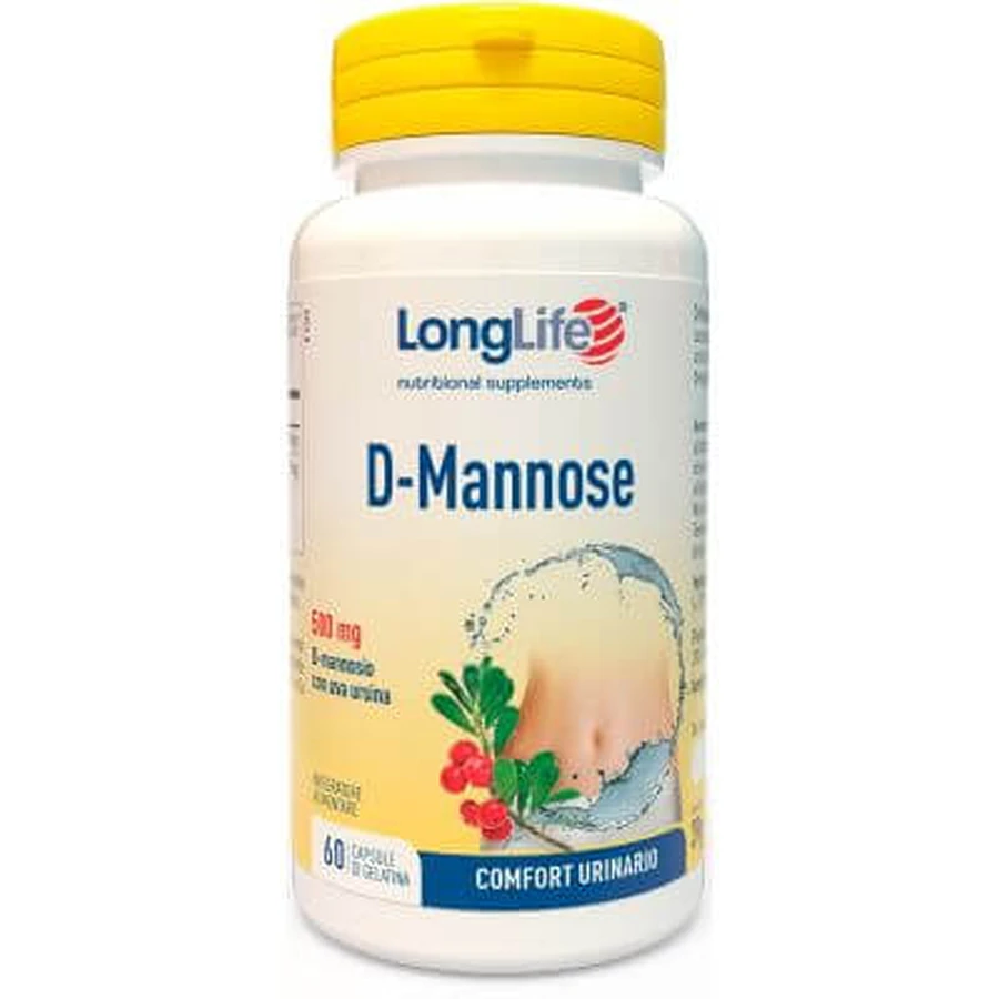 Longlife d-manosa 60 cápsulas