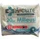A+cure milleusi aloe cleansing wipes 20 pieces