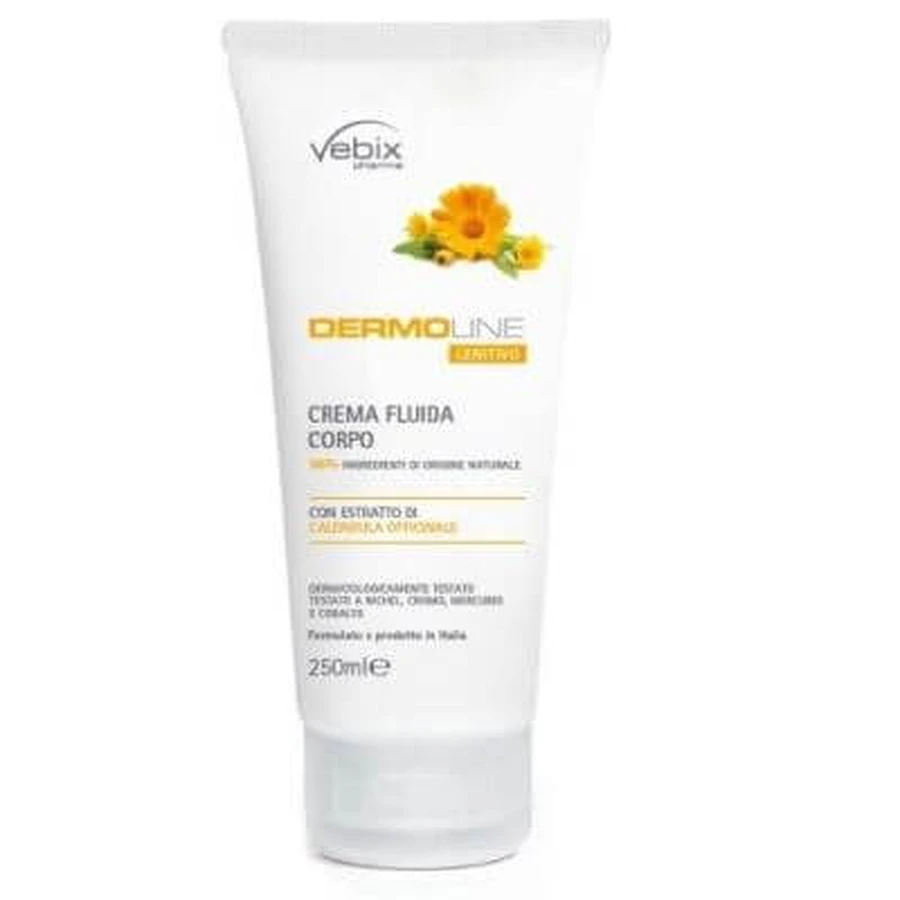 Vebix dermoline fluid calendula Körpercreme 250 ml