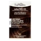 Euphidra colorpro xd 535 chocolate brown hair coloring gel in bottle + activator + conditioner + gloves