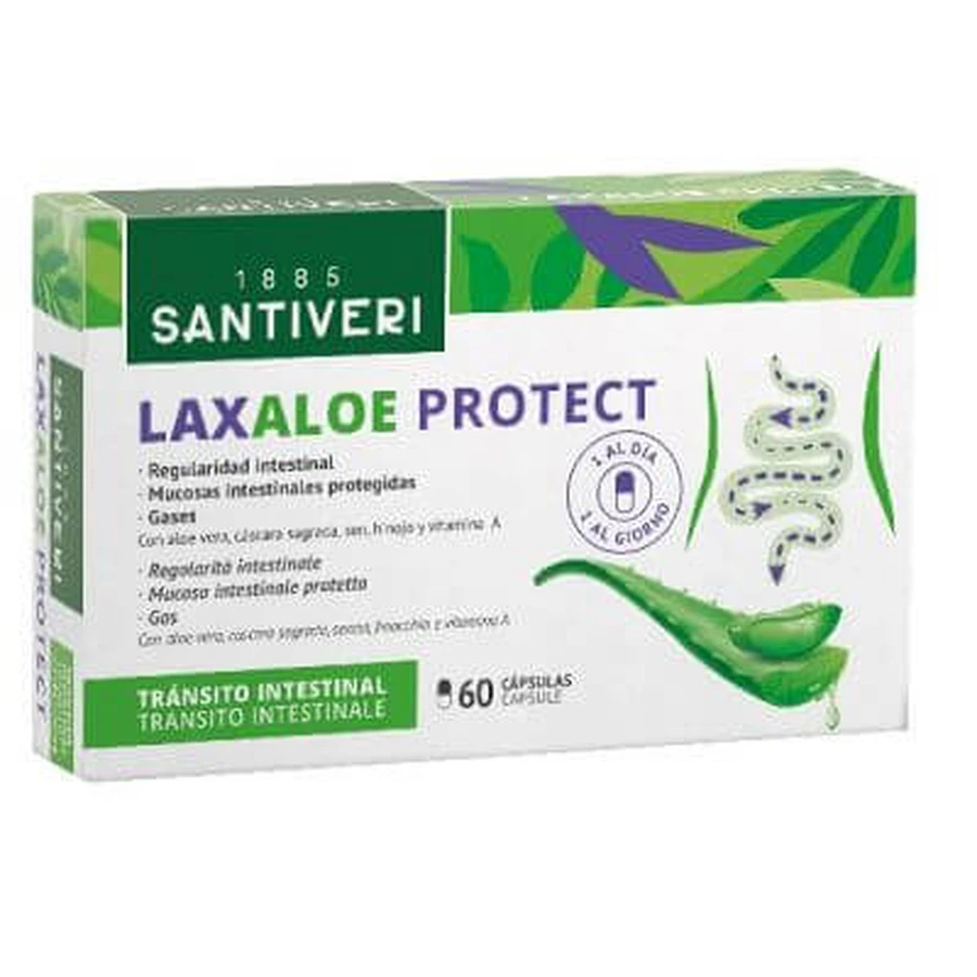 Laxaloe protege 60 cápsulas vegetales