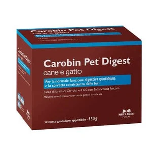Carobina pet digest granulado 30 sobres de 5 g