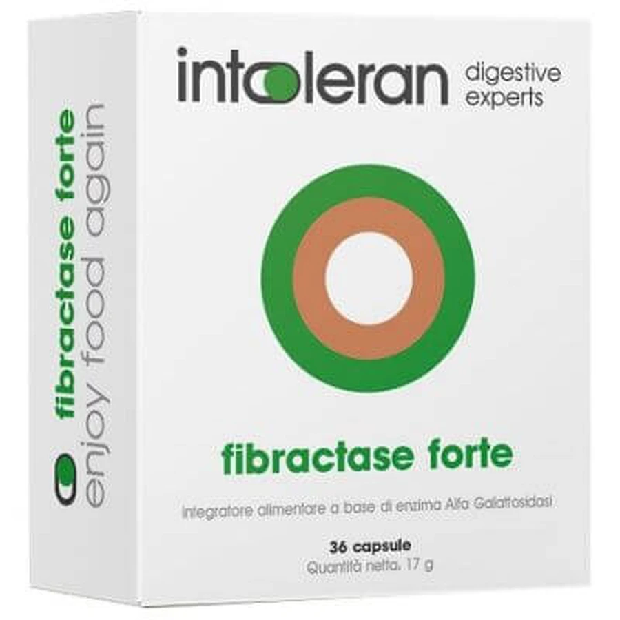 Intoleran fibractase forte 36 capsules
