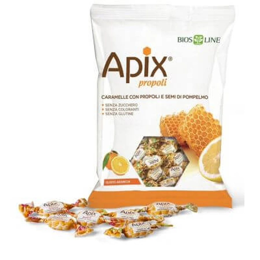Apix propolis orange candies 50 g biosline