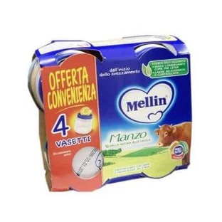 Mellin gehomogeniseerd rundvlees 4x80 g