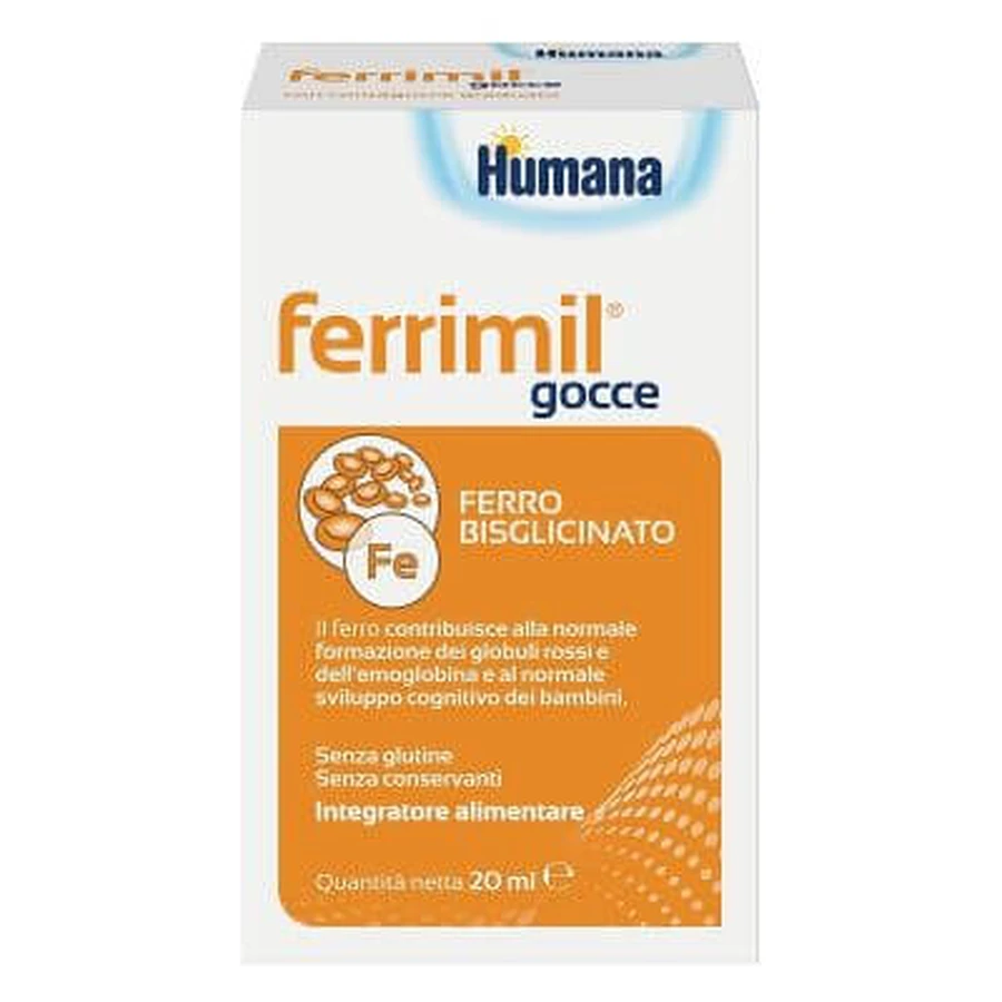 Humana ferrimil gotas 20 ml