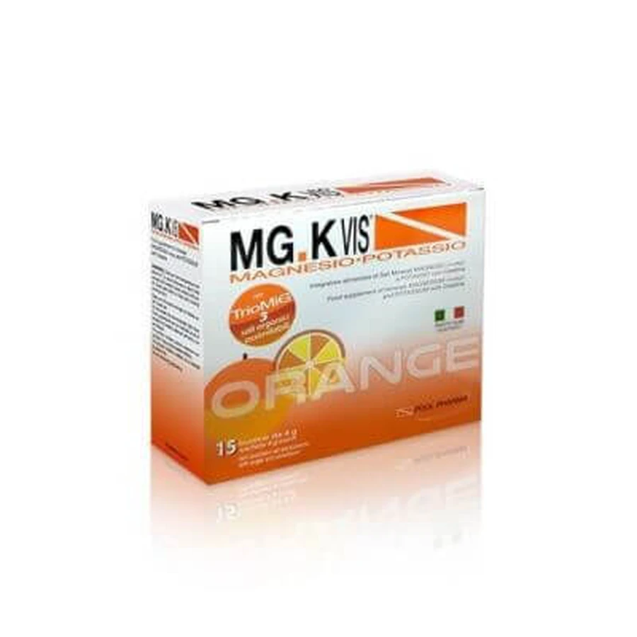 Mgk vis magnesium potassium orange 45 sachets