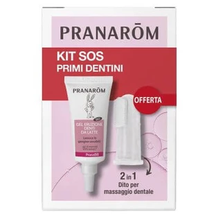 Pranarom Tandenstoker saus kit 1 gel voor melkgebit 15 ml + 1 massage vinger