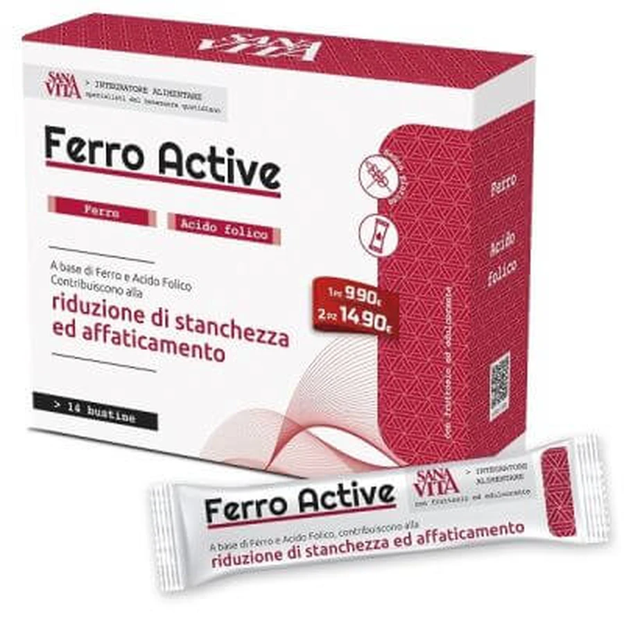 Sanavita iron 14 sachets