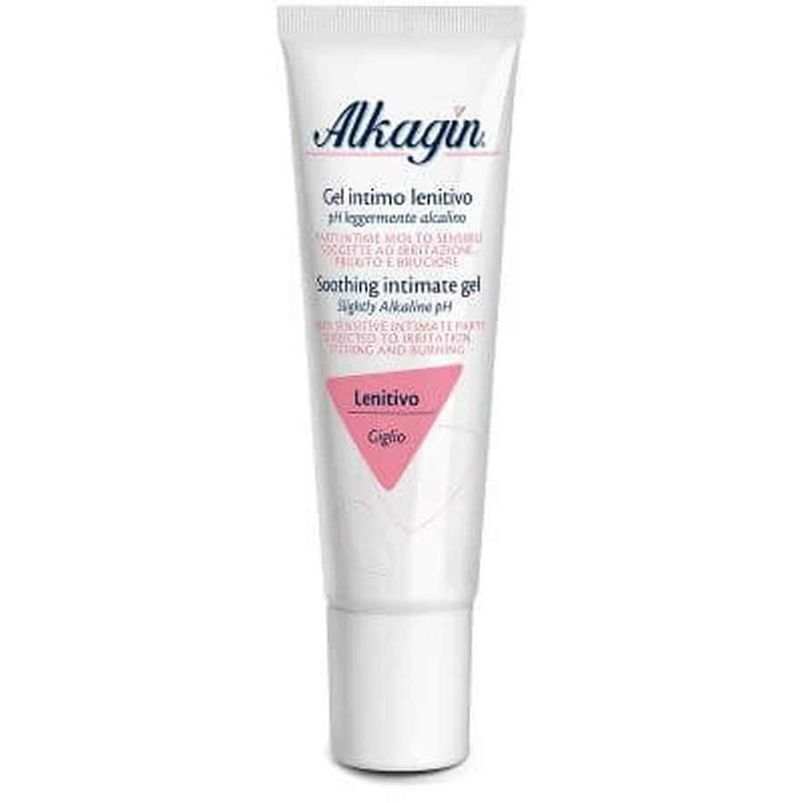 Alkagin intieme kalmerende gel met milde alkalische ph 30 ml paardenhaar