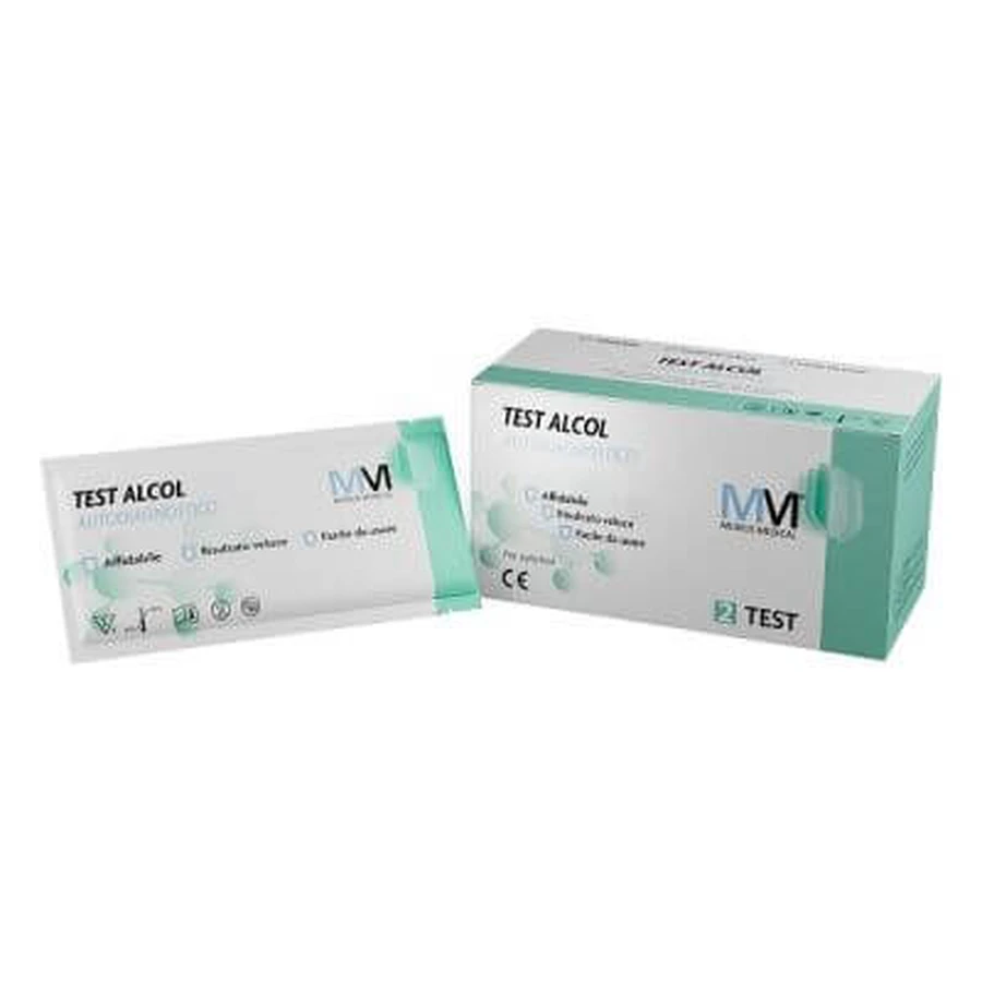 Alcoholtest munus medical 2 stuks