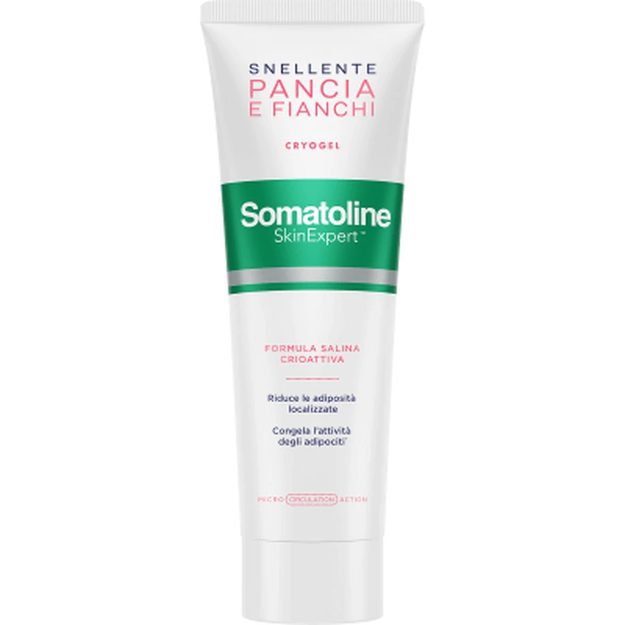 Somatoline skin expert Schlankheitskur für den Bauch Bauch Hüften Kryogel 250 ml