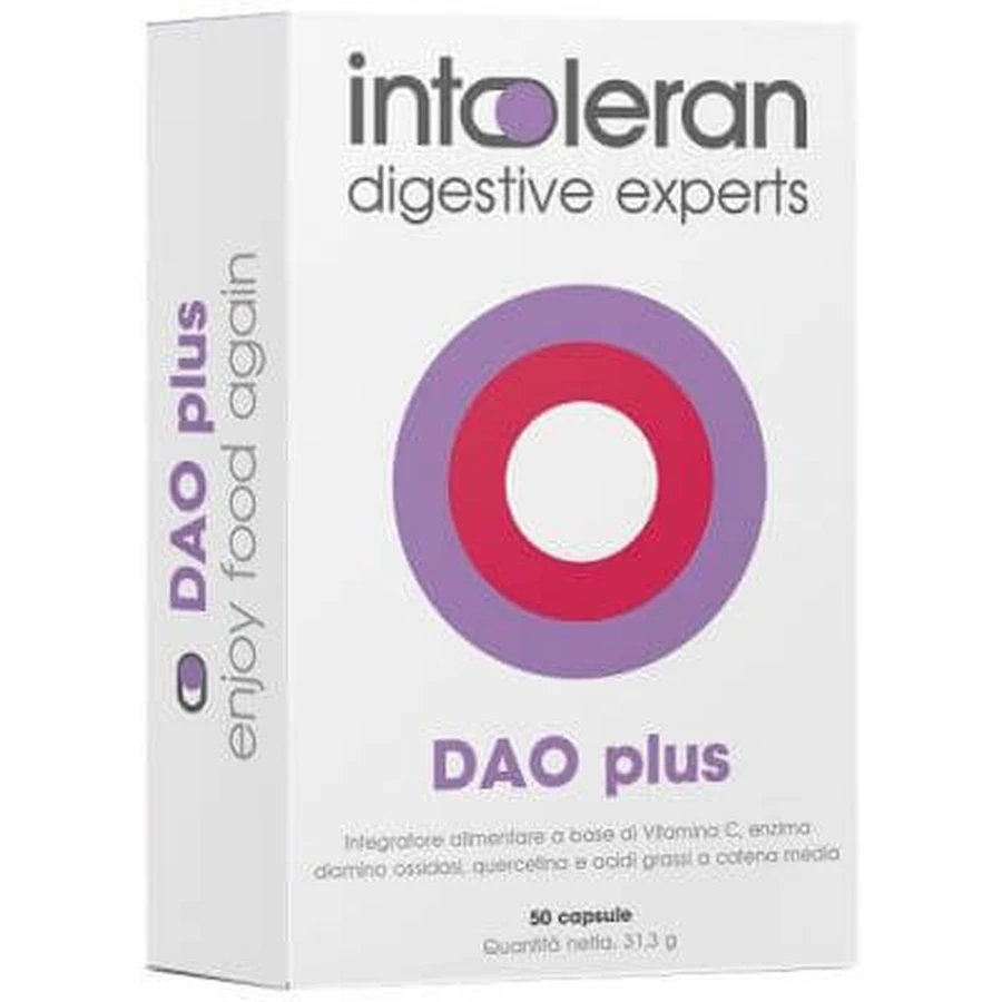Intoleran dao plus 50 capsules