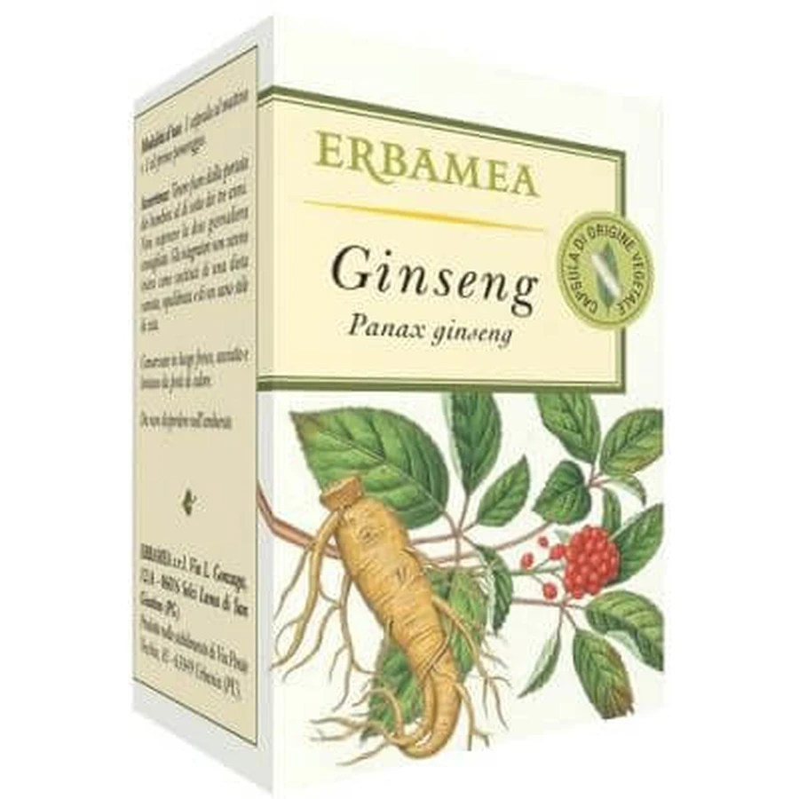 Ginseng 50 vegetarian capsules