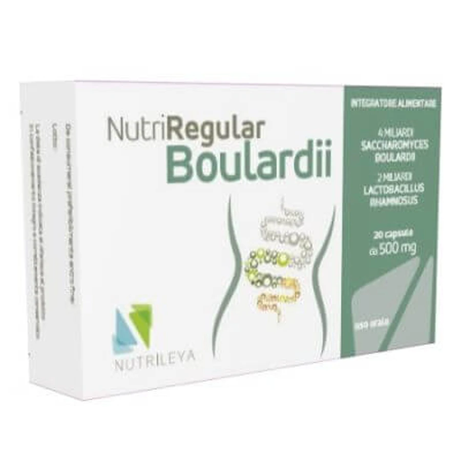 Nutriregular boulardii 20 cápsulas