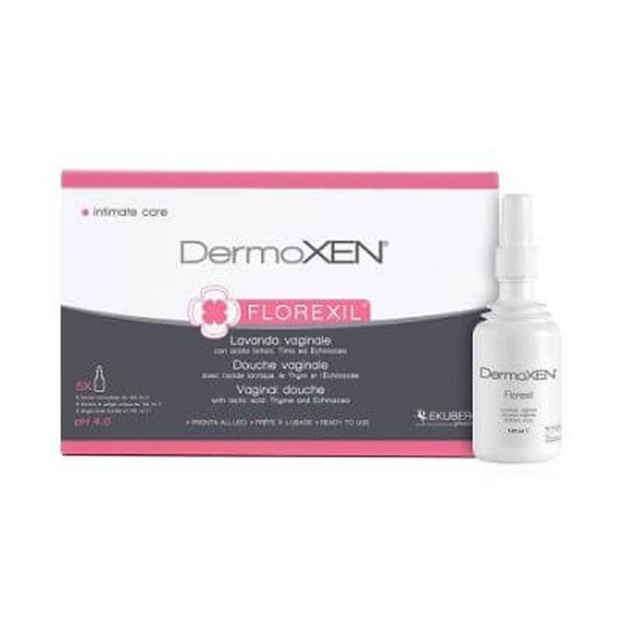 Dermoxen florexil vaginal douche 5 bottles 140 ml